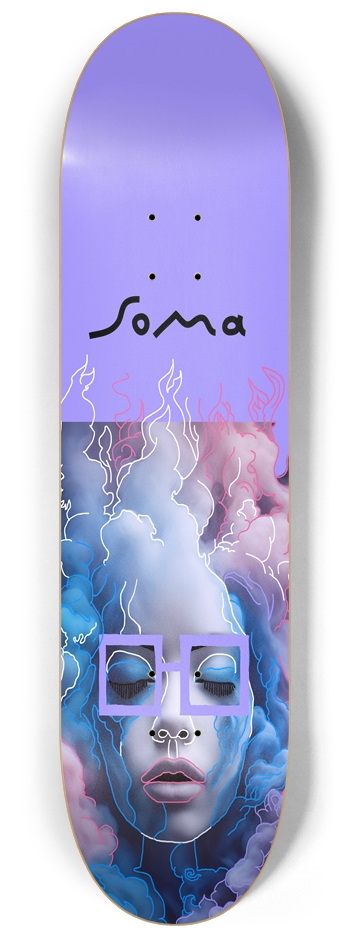 MOTHER NATURE BOARD - Gnarly Skateboards Everywhere Art Contest