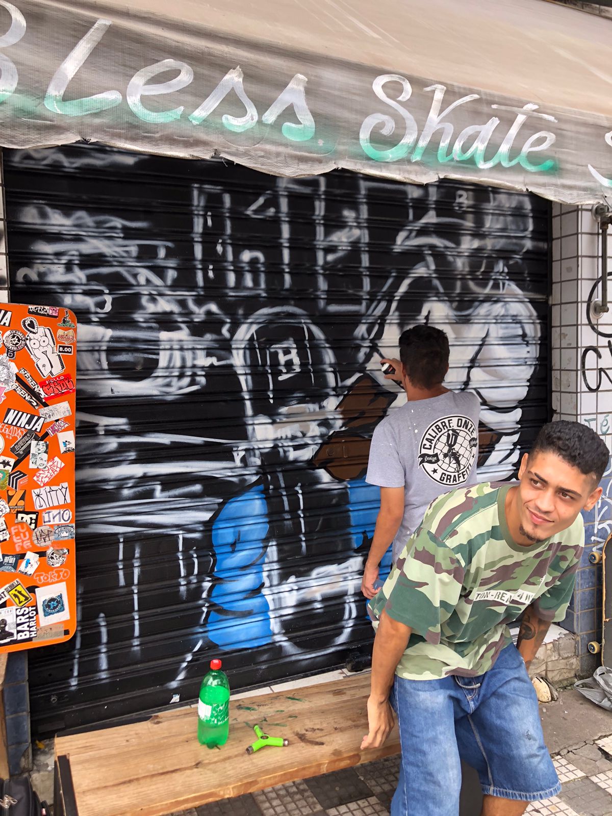 Productive week, with lots of haircuts, skateboarding and construction work!