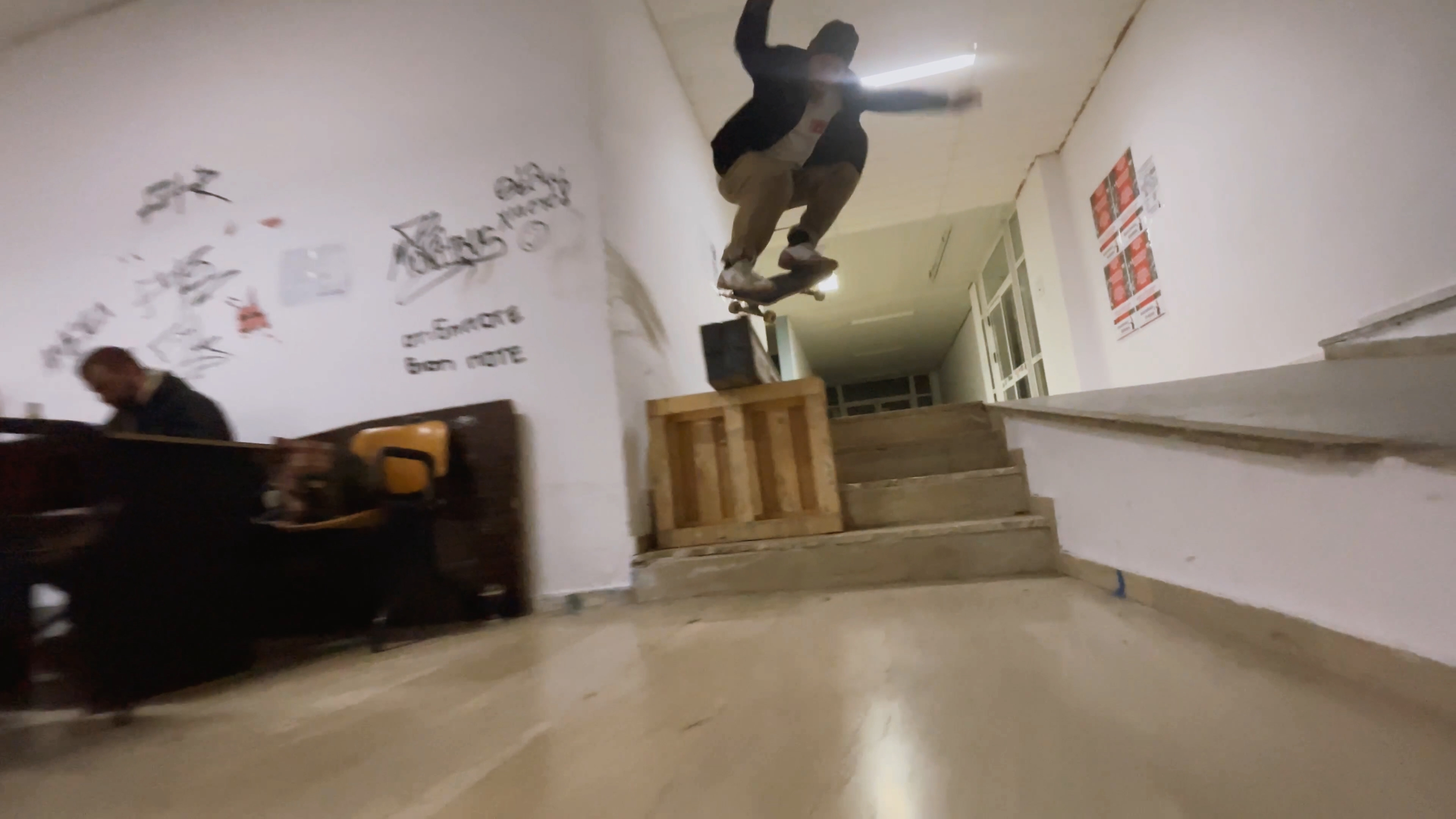 Night session with FTR crew