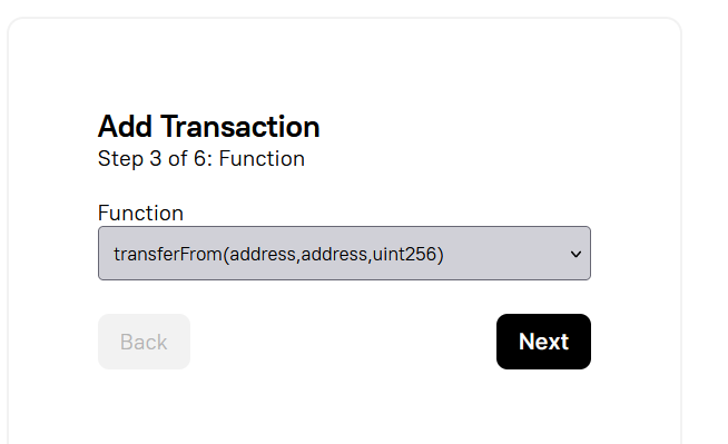 TransferFrom Function