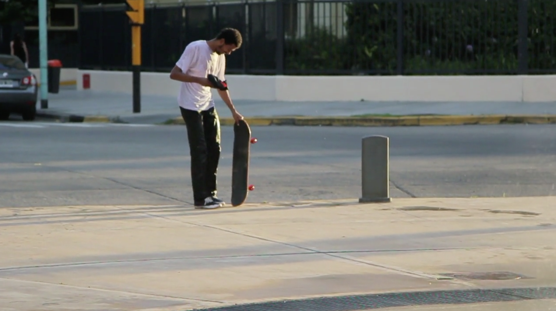 Nollie Heel Flip - Droplets 