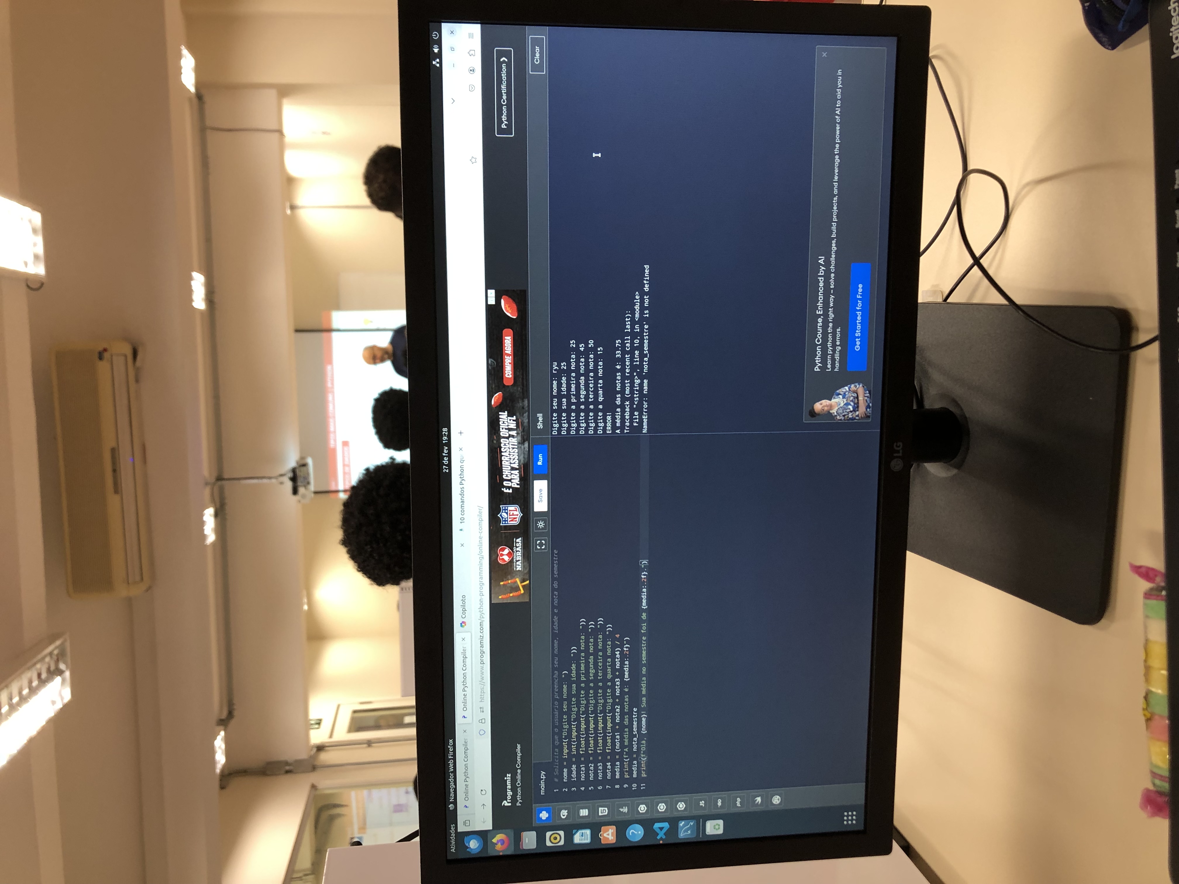 Os tempos são cruéis ! 