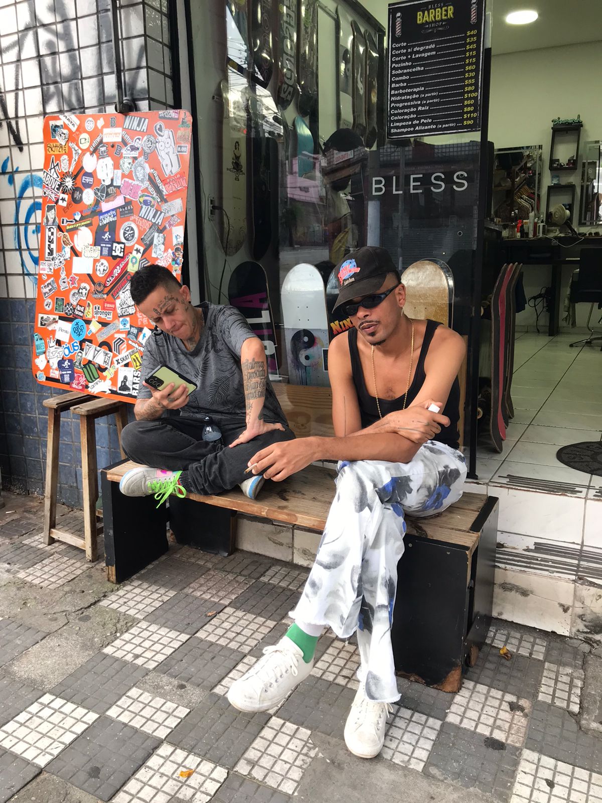 SkateBarber Sesh at Blessskateshop