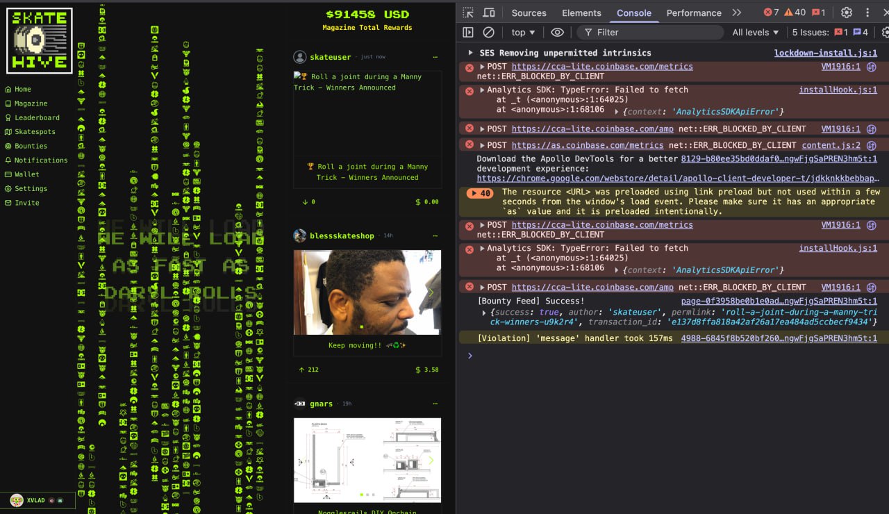 Recent Updates & Fixes — SkateHive Dev Log