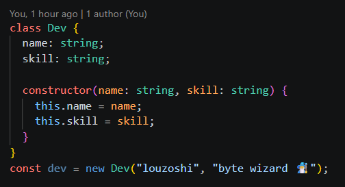 louzoshi = new Dev() - My introduction post