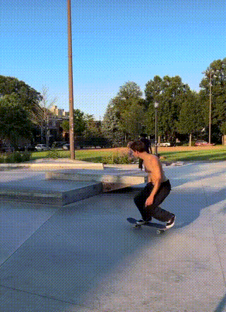 crooked grind at painter park